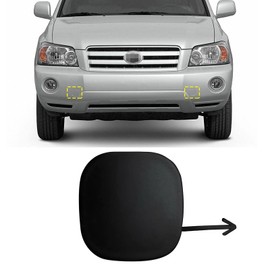 YUNHECAM for Toyota Highlander 2004-2007 Front Bumper Tow Hook Eye Cover Cap 52127-48030