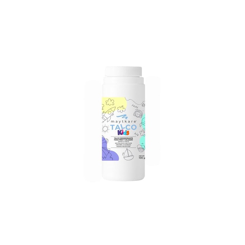 Talco Desodorante para Pies y Calzado Kids Aroma a Chicle