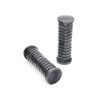 BISOMO 2 x Black Foot Peg Rubber Foot Pegs Foot