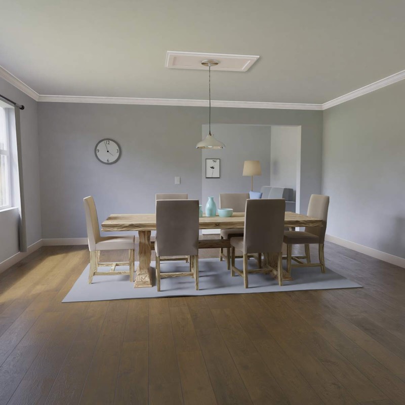 Ekena Millwork CMP12X6RE Rectangle Architectural Grade PVC Contemporary Urethane Ceiling