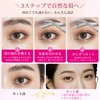 Rainblo Eyebrow Scissors 5mm Extension Eyebrow Comb Integrated Stainless Steel