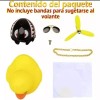 KFMX 6 Patito Con Casco Moto Pato Para Bicicleta Moto