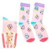 Depesche 12445 TOPModel Cutie Star Socks in Bright Colours with