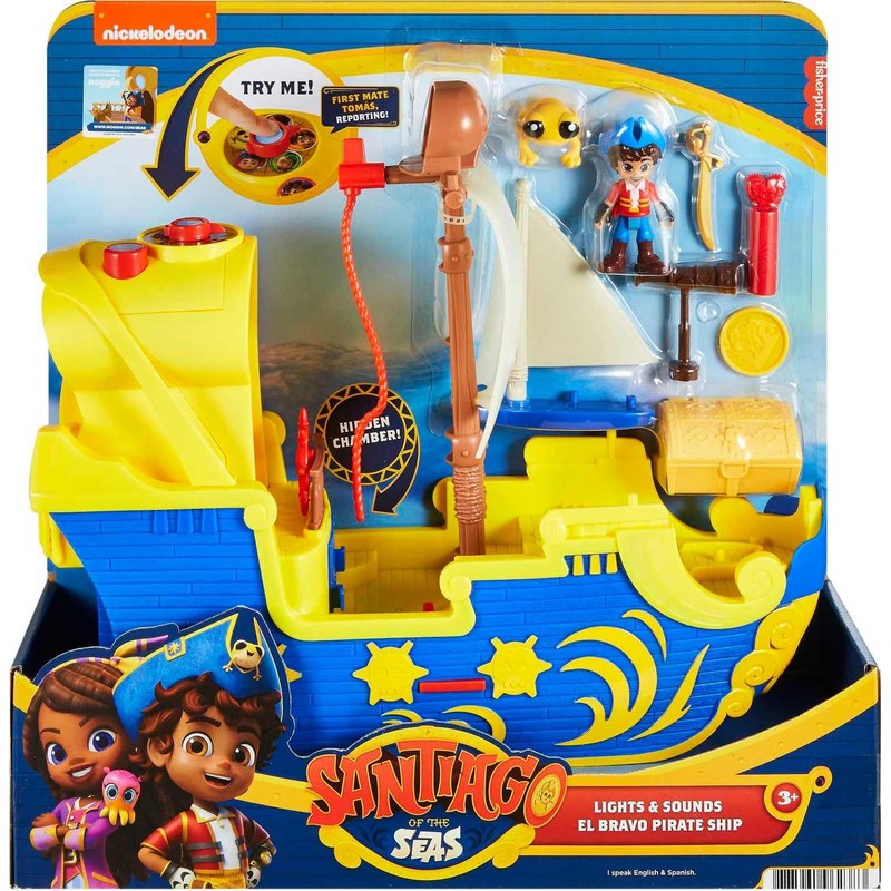 Fisher-Price Preschool Toy Santiago of the Seas Lights & Sounds