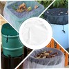 BESPORTBLE Rain Barrel Mesh Cover Outdoor Bucket Cover Polyester Bug
