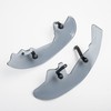 Lorababer Motorcycle Footpegs Protector Shield Cover Foot Mudguard Compatible with