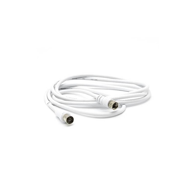 CABLEPELADO 5 Meter 75 Ohm Coaxial Female to F Male