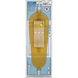 Urocare Reusable Latex Urinary Leg Bags with Odor Barrier - 8526 Intermediate Short - Wide 26 fl oz (750 ml) - Each - URO8526_EA