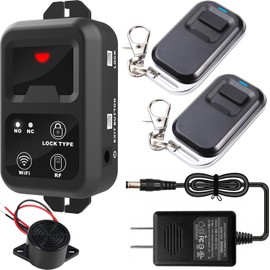 UHPPOTE 2.4GHz WiFi Remote Control Switch Supports External Buzzer Specially Applied to Access Control Lock