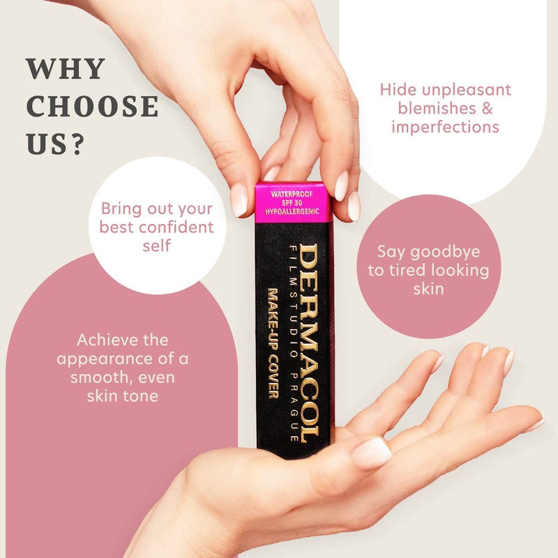 Dermacol - Mini Full Coverage Foundation 13g, Liquid Makeup Matte