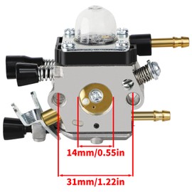 HUSWELL BG 55 blower Carburetor for STIHL BG45 BG46 BG65 BG85 SH55 SH85 Leaf blower 4229 1200 606 Zama C1Q-S68G W 4229 141 0800 4229 141 0500 Air Filter Cover Housing kit