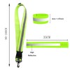 Jidyllic Reflective Sash,Reflective Running Gear High Visibility Reflective Belt Adjustable