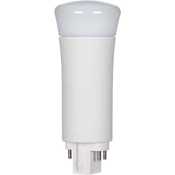 Satco S29860 9W LED PL 4-Pin; 4000K; 1000 Lumens; G24q Base; 10 Bulbs-California Compliant Replaces S9860