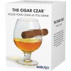 Barbuzzo Cigar Czar Cognac Glass - Brandy Snifter with Cigar