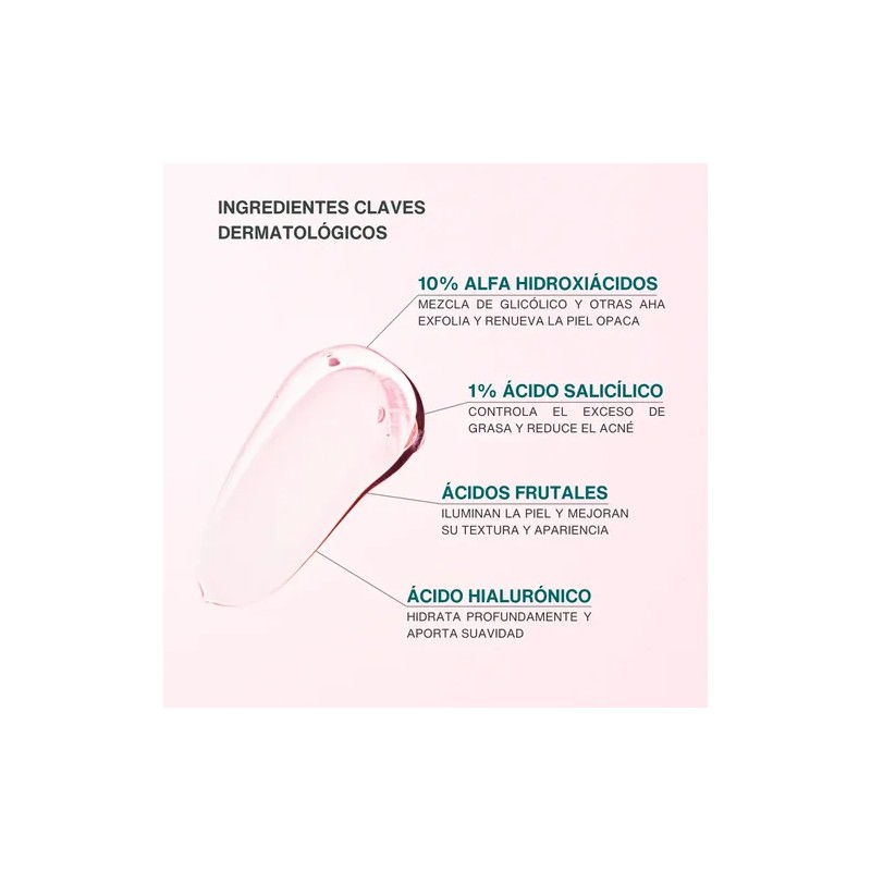 Serum Noche Ácido Salicílico + Glicólico Anti Acné Y Manchas