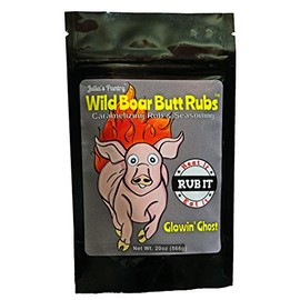 Julia's Wild Boar Ghost Pepper Caramelizing Butt Rub 20 oz