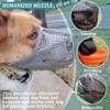 Mayerzon Dog Muzzle, Soft Mesh Covered Muzzles for Small Medium