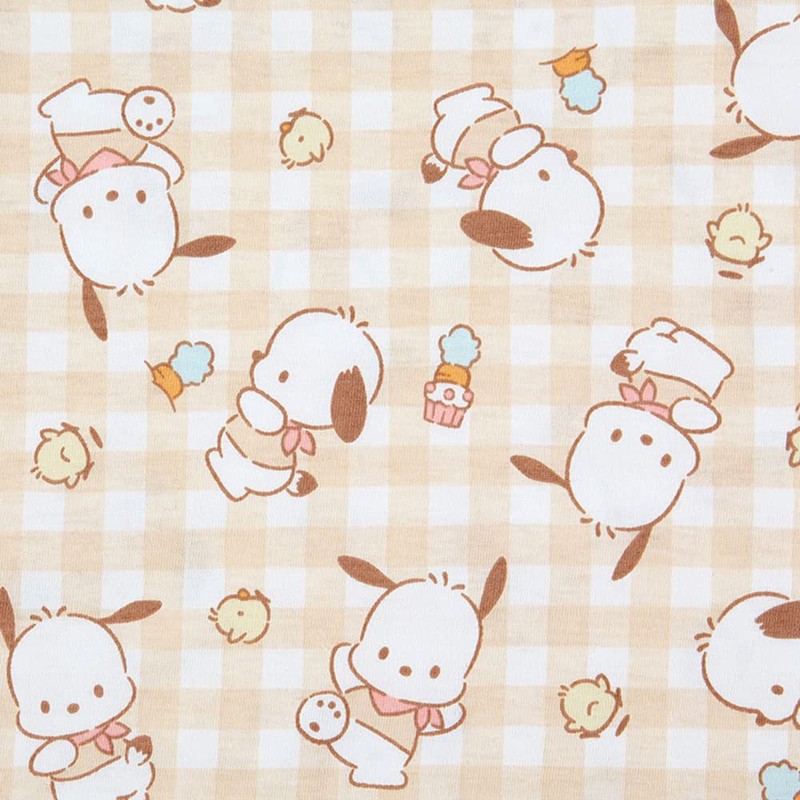 Sanrio 709832 Pochacco Kids Short Sleeve Pajamas with Snap Button
