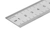 Straight Ruler 15cm 6 Inch Metric Stainless Steel Measuring Tool