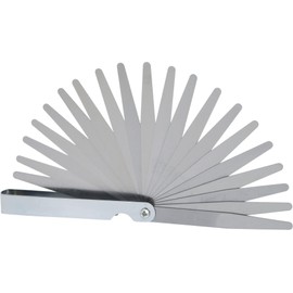 KS Tools 300.0600 Feeler Gauge, 20 Sheets, 0.05-1 mm