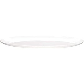 ASA 1986013 oval table dish, material: ceramic, colour: glossy white, size: 30 cm x 24 cm × 8 cm