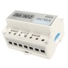 Electric 3 Phase 4 Wire Energy Meter Guide Rail LCD