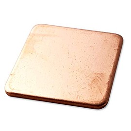Copper Platelets [20 x 20 x 1 mm] Copper Pad Heatsink | Suitable for GPU RAM SSD VRAM VRM Control Boards Electronics LED SMD IC