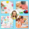 Kaizuca Kids Finger Paints, 13 Colors Funny Finger Painting, Non-Toxic