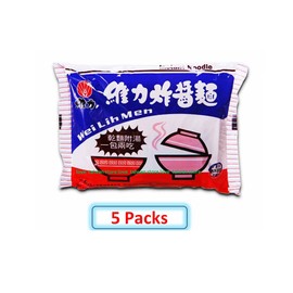 (5 Packs) New WeiLih Men Instant Noodle 維力炸醬麵 (5包)