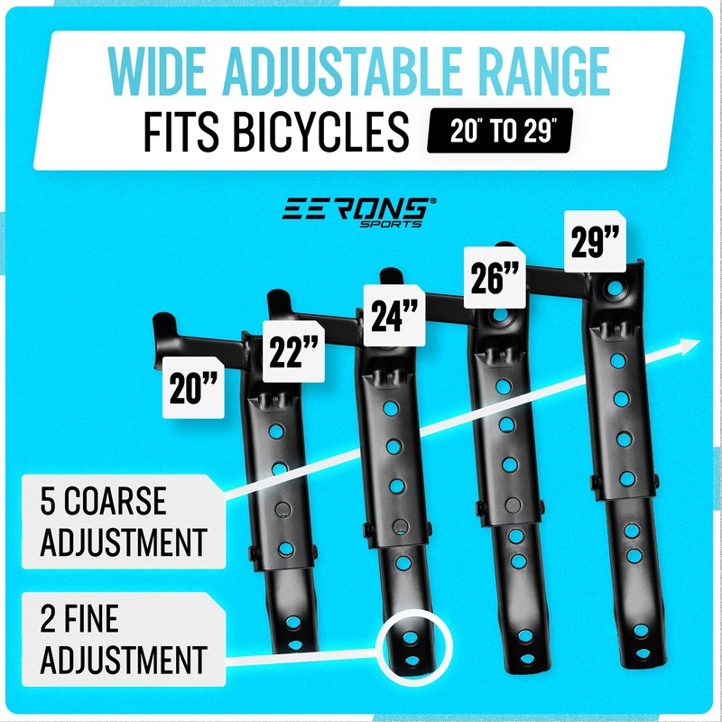 Heavy Duty Adjustable Training Wheel, Fits 24 to 29 Inches