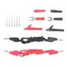 Banana Plug Silicone Test Leads Kit 2000V 20A 18AWG 4mm