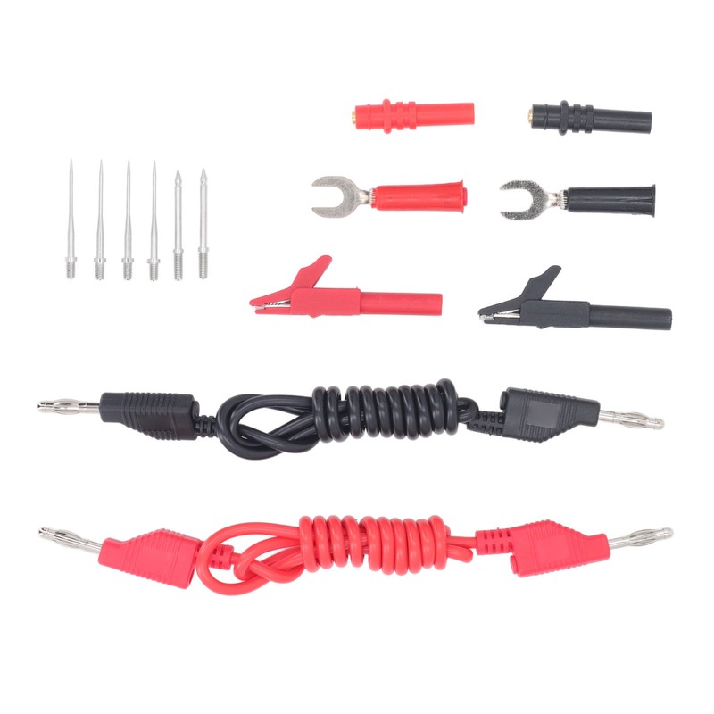 Banana Plug Silicone Test Leads Kit 2000V 20A 18AWG 4mm