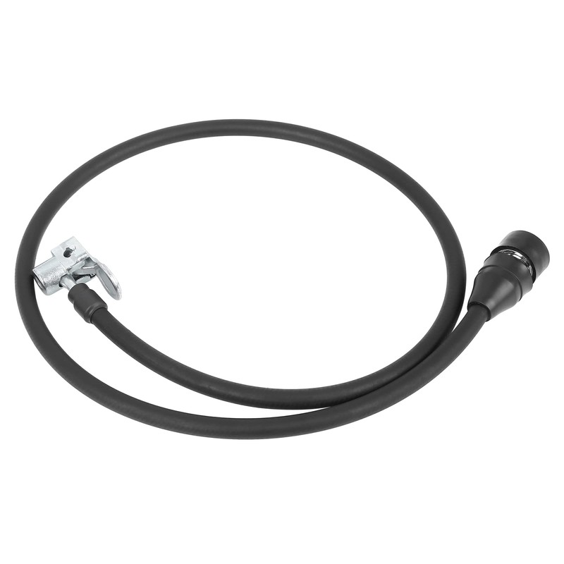 X AUTOHAUX 100cm Tire Chuck Inflator Pump Hose Adapter Valve
