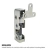 Speedway Motors Universal Slim-Line Bear Jaw Left Door Latch, Zinc