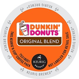 Dunkin Donuts Original Blend K-Cup Pods, 44 Cups (2 Pack)