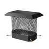 Garvee Chimney Cap 5 in x 9 in, Galvanized Steel