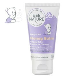 Bee Nature - Baby Wound Protection Cream - Organic Honey - Relieves Skin Rash, Eczema and Redness - Nappy Balm - Soothes and Regenerates - All Skin Types - 50 ml