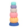 Stacking Ball Toy Portable Cute Elegant Baby Stacking Building Blocks