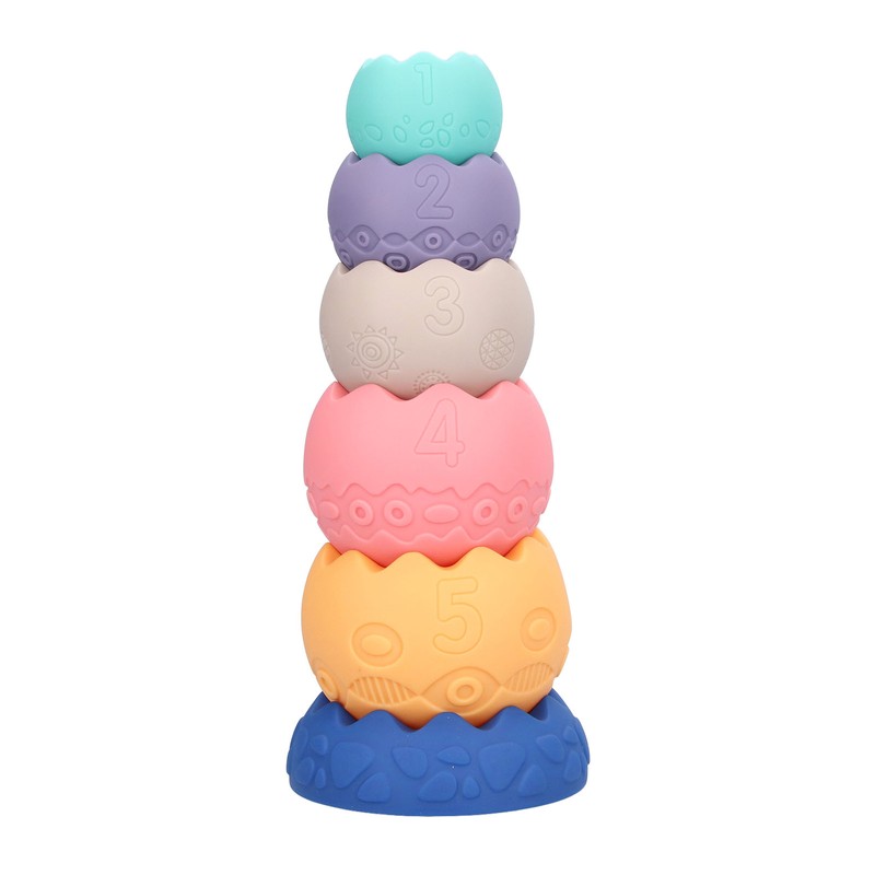 Stacking Ball Toy Portable Cute Elegant Baby Stacking Building Blocks