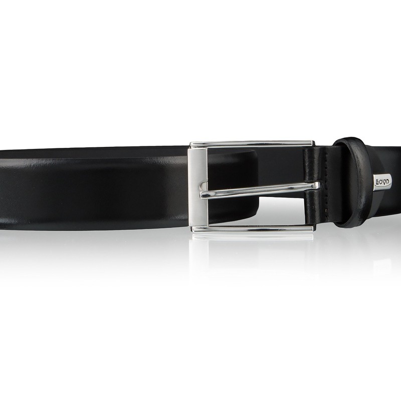 Lloyd Leather Belt, black