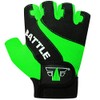 FOX-FIGHT Battle Green Fitness Weight Training Professional High Quality Leather