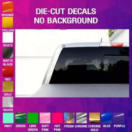 Oracal No Smoking Circle vinyl sticker decal / car truck window laptop van door do not - 4" Tall, White