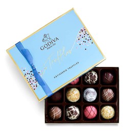 Godiva Chocolatier Patisserie Dessert Truffles Assorted Chocolate Gift Box, 12-Ct.