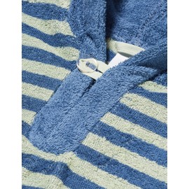 Sterntaler Emmilius Donkey Baby Bath Poncho with Hood, One Size, Cotton, Green/Blue