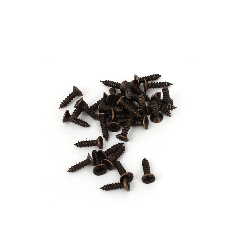 Sourcingmap Rotatable Window Drawer Door Hinges, 3cm, Bronze Tone, 8