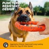 FUSOTO Dog Ring Toy, Tough Dog Toy, Dog Ring Chew