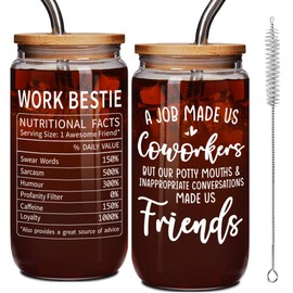 CATABUBU Funny Retirement Cup Job Made Us Coworker Mug Gifts for Friends, Work Besties Mug Gifts for Women, Birthday Gift for Work Mom Bestie, Going Away Farewell Leaving Gift