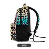 DTCCET Multi-Colored Leopard Backpack, Stylish Laptop Bag Classic Leopard Daypack