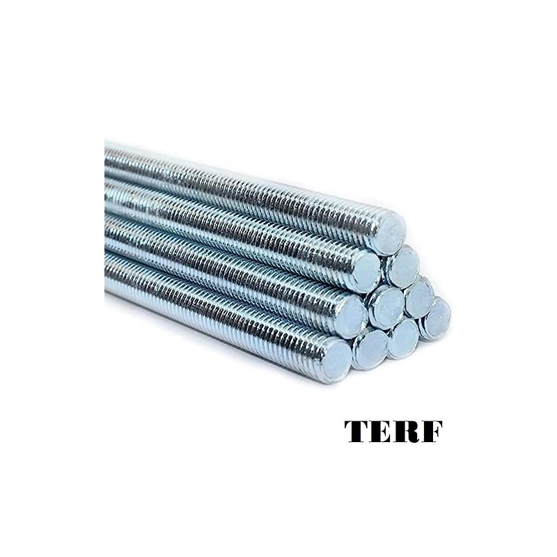 TERF® M16 (16mm) X 250mm Fully Threaded Studding Rod Bar