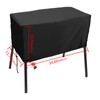 Heavy-Duty Waterproof Patio Cover for 2-Burner Outdoor Cooking System, Camp